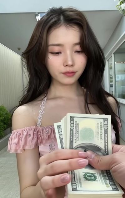 IU - shows boobs