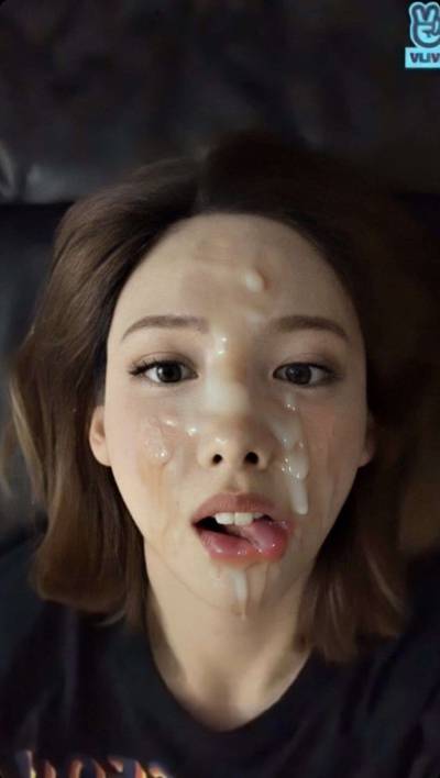 Nayeon - cum on face