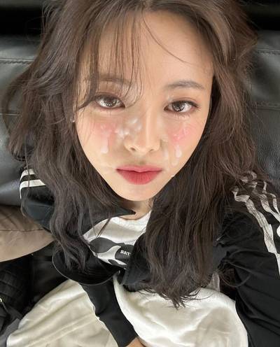 Yuna - cum on face