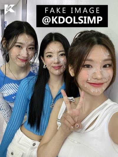 Chaeryeong - cum on face