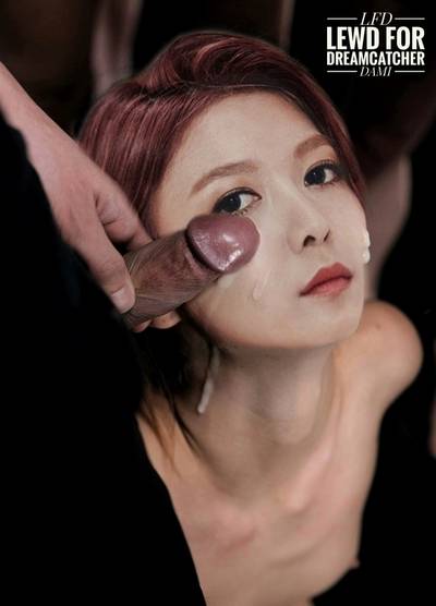 Dami - cum on face