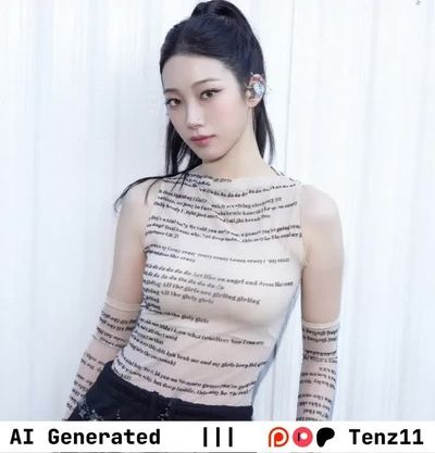 Kazuha - shows tits