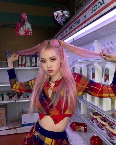 Rose - shows tits
