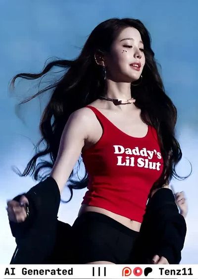Wonyoung - shows tits