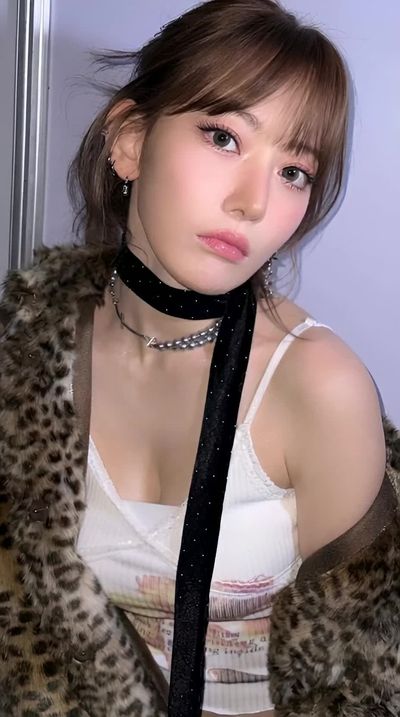 Sakura - shows tits