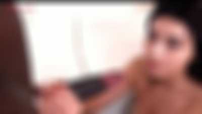 Sana - sucking cock