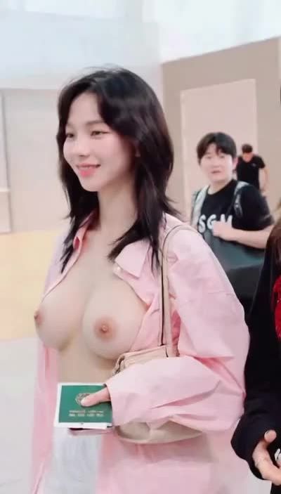 Karina - shows boobs