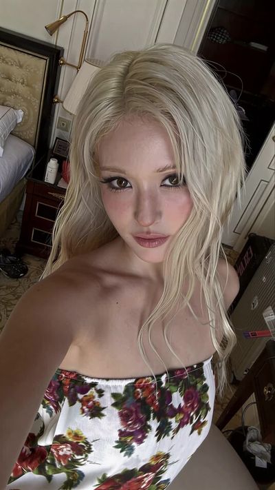 Somi - strokes cock
