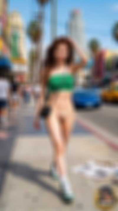 Chaeryeong - naked on street