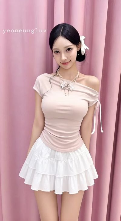 Woni - shows boobs