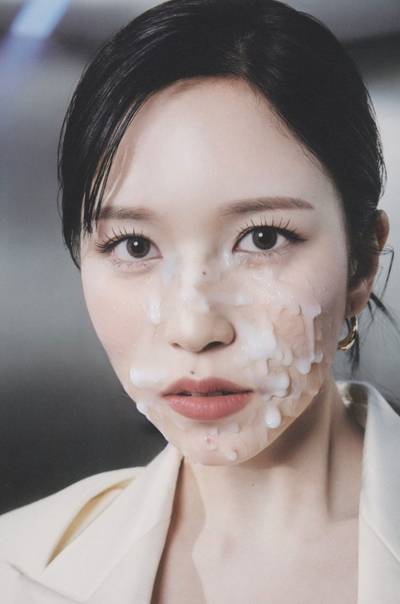 Mina - cum on face