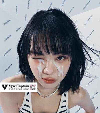 Chaewon - cum on face